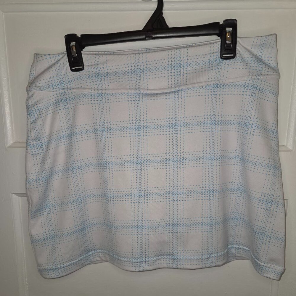 Under Armour Women's Skort- Blue & White - Size Medium